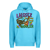 Ocean Blue laissez les bons temps rouler Premium Hoodie - CowGirlArtShop