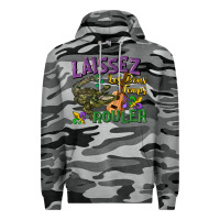 Slate Camo laissez les bons temps rouler Premium Hoodie - CowGirlArtShop