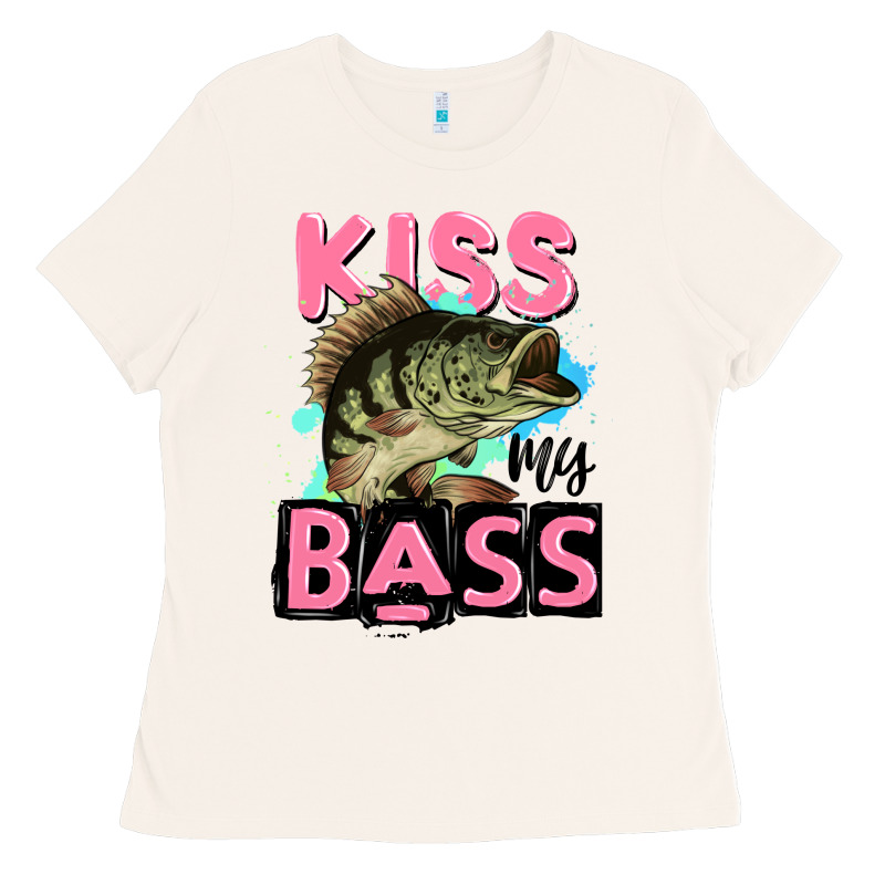 Kiss My Bass Ladies Tee by JahusDesignShop | Teevron