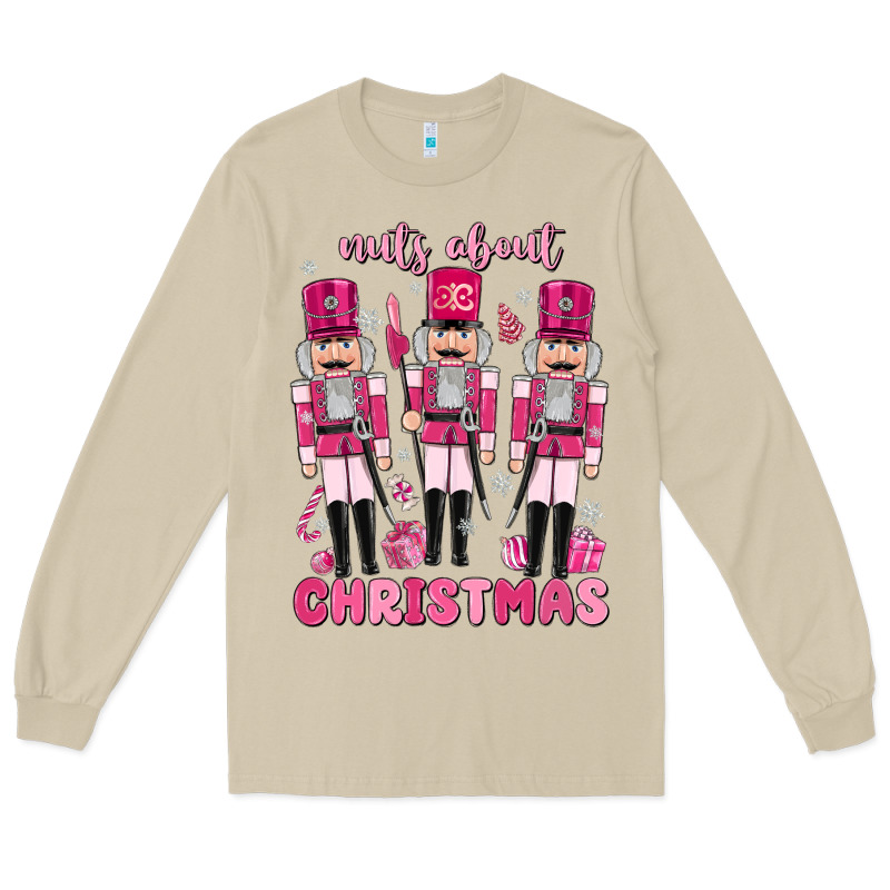 Nuts About  Christmas Long Sleeve Tee by MaliasSmallBusiness | Teevron