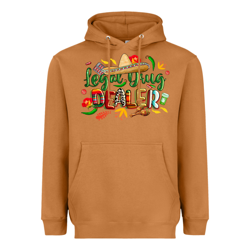 Cinco De Mayo Legal Drug Dealer Pharmacist Heavyweight Hoodie by CowGirlArtShop | Teevron