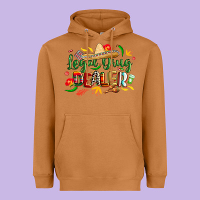 Cinco De Mayo Legal Drug Dealer Pharmacist Heavyweight Hoodie Designed By Cowgirlartshop