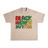 French Oak black history Urban Heavy Tee - MaliasSmallBusiness