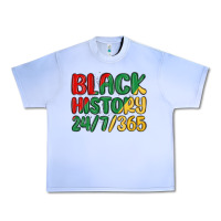 Grape Ice black history Urban Heavy Tee - MaliasSmallBusiness