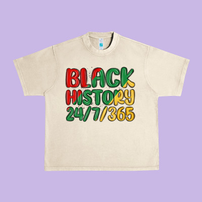 Black History Urban Heavy Tee Designed By Maliassmallbusiness