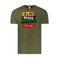 Vintage Olive it s the black excellence for me Vintage Tee - MaliasSmallBusiness