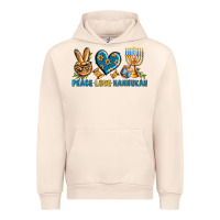 Sandshell Peace Love Hannukah Urban Hoodie - BundleAndBundleShop