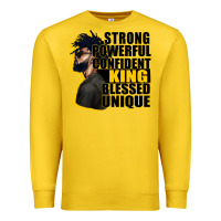 Lemon strong powerful confident king blessed unique Premium Sweatshirt - CowGirlArtShop