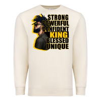 Sandshell strong powerful confident king blessed unique Premium Sweatshirt - CowGirlArtShop
