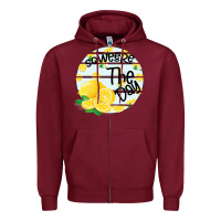Burgundy so were the day Zipper Hoodie - Bettercallsaul