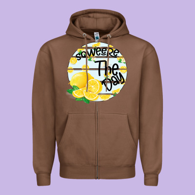 So Were The Day Zipper Hoodie Designed By Bettercallsaul