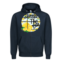 Navy so were the day Zipper Hoodie - Bettercallsaul