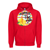 Red so were the day Zipper Hoodie - Bettercallsaul