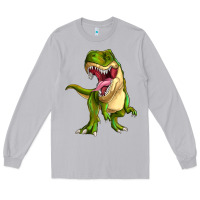 Moon Dust T-rex Long Sleeve Tee - MaliasSmallBusiness