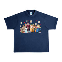 Navy easter coffee cups Urban Heavy Tee - MaliasSmallBusiness