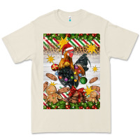 Bone Christmas rooster Premium Tee - Artiststas