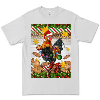 Christmas Rooster Premium Tee | Teevron