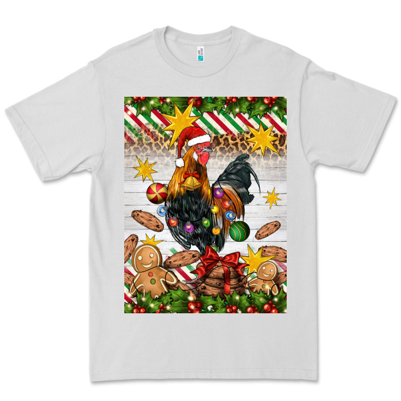 Christmas Rooster Premium Tee by Artiststas | Teevron