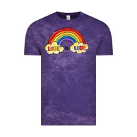 Cloud Purple love is love lgbtq Vintage Tee - MaliasSmallBusiness