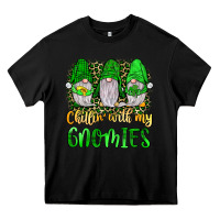 Black st patrick s chillin with my gnomies Heavy Core Tee - JahusDesignShop