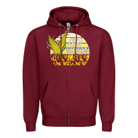 Burgundy Aw, Shucks Zipper Hoodie - Bettercallsaul
