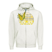 Oatmeal Heather Aw, Shucks Zipper Hoodie - Bettercallsaul
