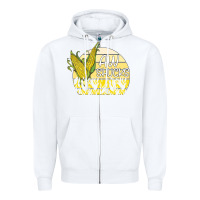 White Aw, Shucks Zipper Hoodie - Bettercallsaul