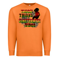 Carrot thick thighs juneteenth vibes cowgirl Premium Sweatshirt - CowGirlArtShop