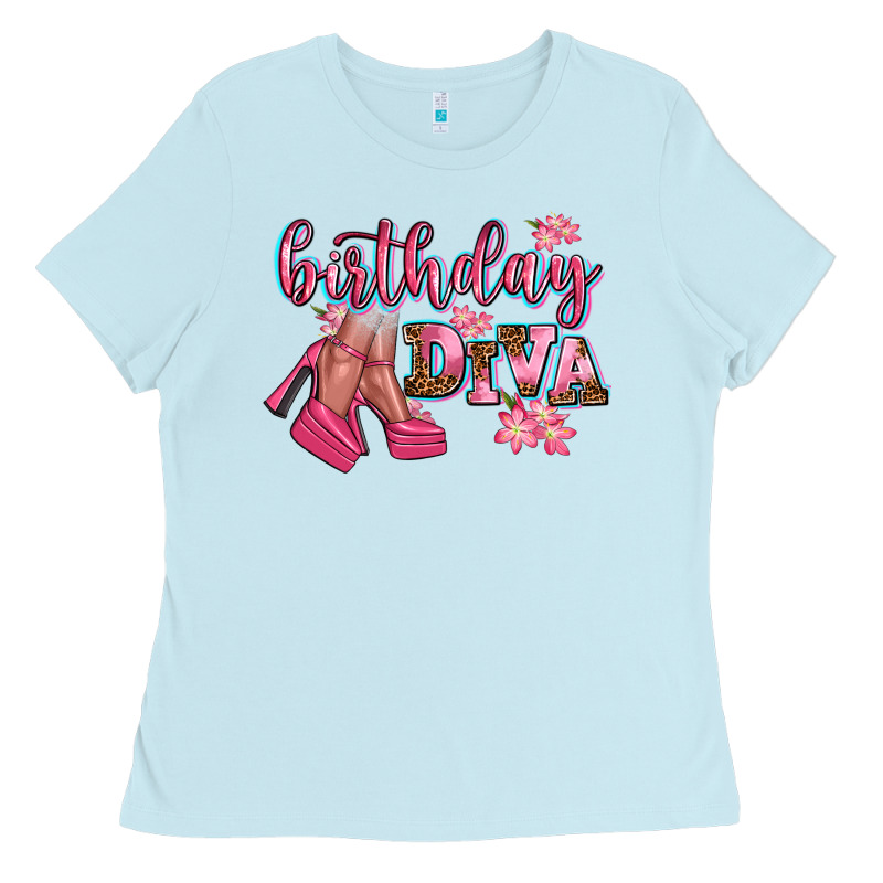 Birthday Diva Ladies Tee by AdoDesignShop | Teevron
