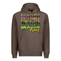 Coffee mardi gras Premium Hoodie - CowGirlArtShop