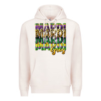 Pale Pink mardi gras Premium Hoodie - CowGirlArtShop