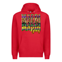 Red mardi gras Premium Hoodie - CowGirlArtShop