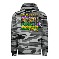 Slate Camo mardi gras Premium Hoodie - CowGirlArtShop