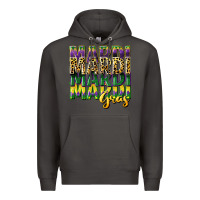 Smoke mardi gras Premium Hoodie - CowGirlArtShop