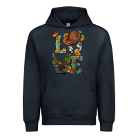 Navy Western Love with Gun Urban Hoodie - BundleAndBundleShop