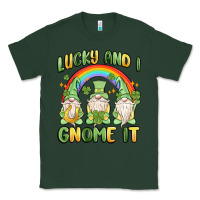Sports Green lucky and i gnome it Classic Tee - MaliasSmallBusiness