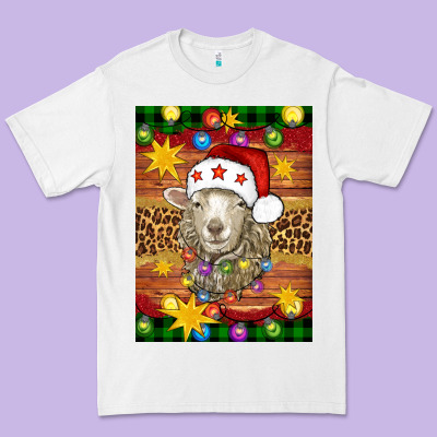 Christmas Sheep Air Freshener Premium Tee Designed By Artiststas