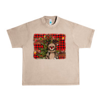 French Oak reindeer trees background Urban Heavy Tee - AdoDesignShop