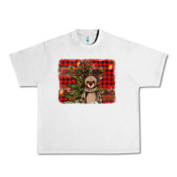 Lunar Rock reindeer trees background Urban Heavy Tee - AdoDesignShop