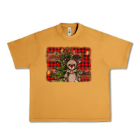 Peanut Butter reindeer trees background Urban Heavy Tee - AdoDesignShop
