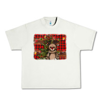 Pistachio reindeer trees background Urban Heavy Tee - AdoDesignShop