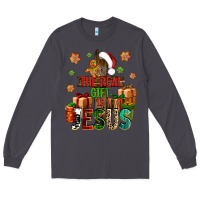 Smoke The real gift is Jesus Long Sleeve Tee - NancyCooperArtShop