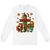 White The real gift is Jesus Long Sleeve Tee - NancyCooperArtShop