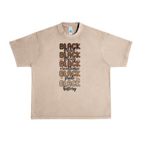 French Oak black history melanin malia Urban Heavy Tee - MaliasSmallBusiness