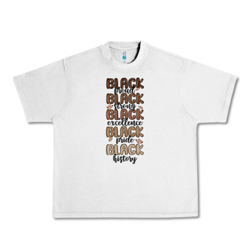 Black History Melanin Malia Urban Heavy Tee by MaliasSmallBusiness | Teevron