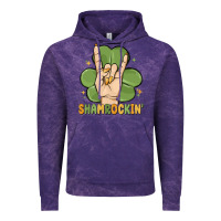 Cloud Purple st. patrick's day shamrockin' Vintage Hoodie - MaliasSmallBusiness