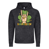 Vintage Black st. patrick's day shamrockin' Vintage Hoodie - MaliasSmallBusiness
