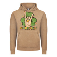 Vintage Coffee st. patrick's day shamrockin' Vintage Hoodie - MaliasSmallBusiness