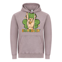 Vintage Zinc st. patrick's day shamrockin' Vintage Hoodie - MaliasSmallBusiness