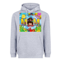 Heather Grey Messy bun Autism mom 20oz skinny tumbler Heavyweight Hoodie - TumblerDesignByShophia
